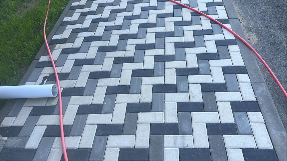 Укладка брусчатка