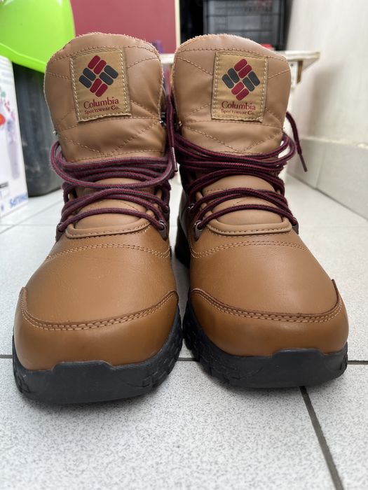 Ghete impermeabile de piele COLUMBIA Fairbanks  -32 grade