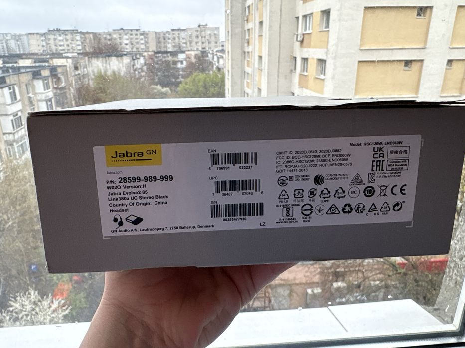 Casti jabra evolve 2 85