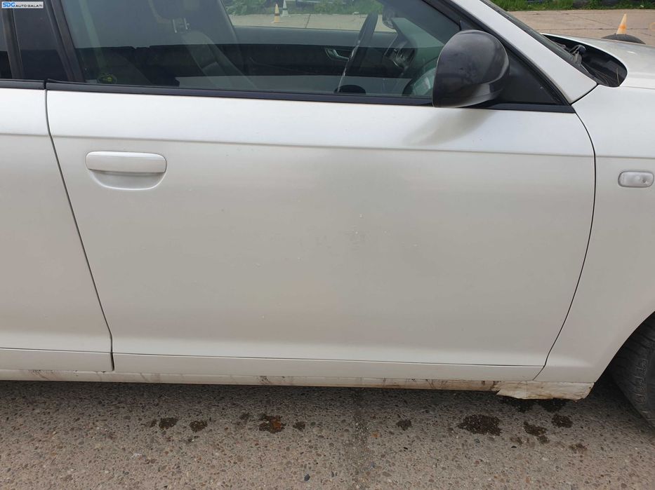 Usa Usi Portiera Portiere Dreapta Fata Dezechipata Audi A6 C6 2004 - 2011 Culoare Colant Alb [K9766]