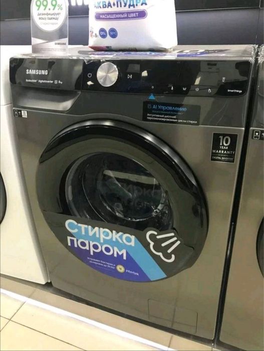 Стиральные машины Samsung 8 кг модель : WW80A6S28AE/LD