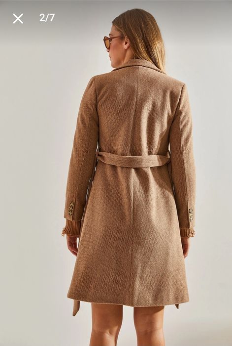 Ново палто с колан
