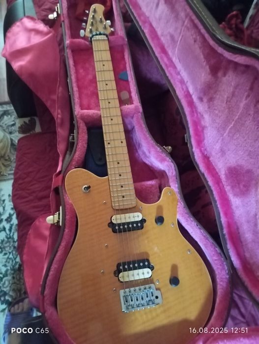 Кейс для электрогитары и электрогитара