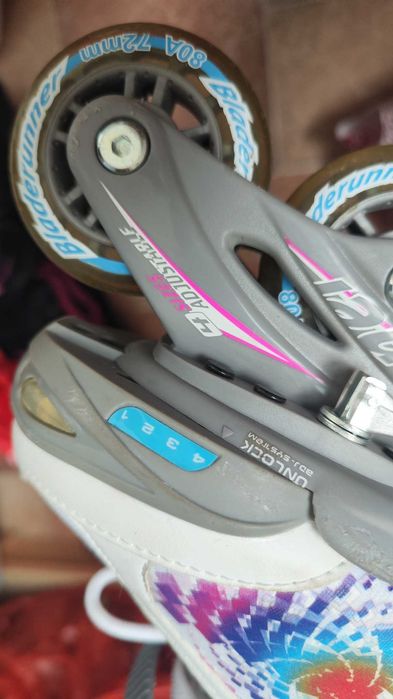 Ролики для девочки в комплекте