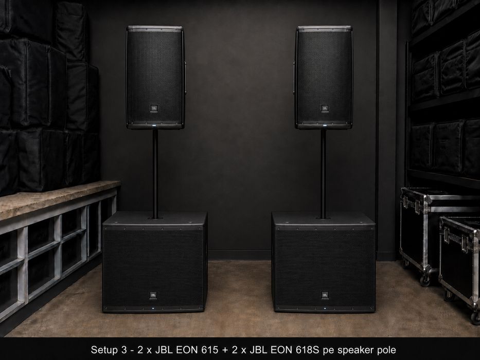 Inchiriere sonorizare JBL evenimente / DJ / majorat/ onomastica / nunta / botez / petrecere / corporate / prezentari