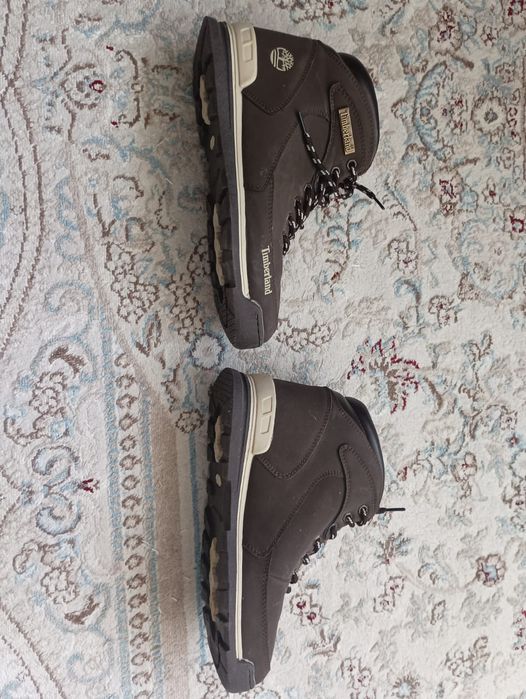 Ботинки Timberland, нубук, осень -зима.