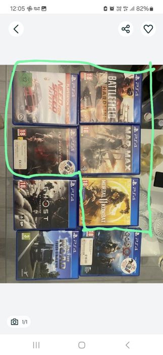 Jocuri ps4 in stare buna ,pret 60 de lei
