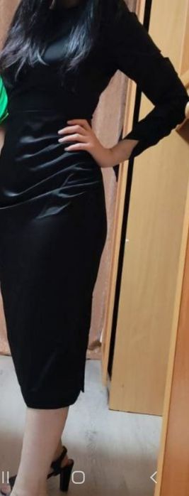 Продам чёрное вечернее платье