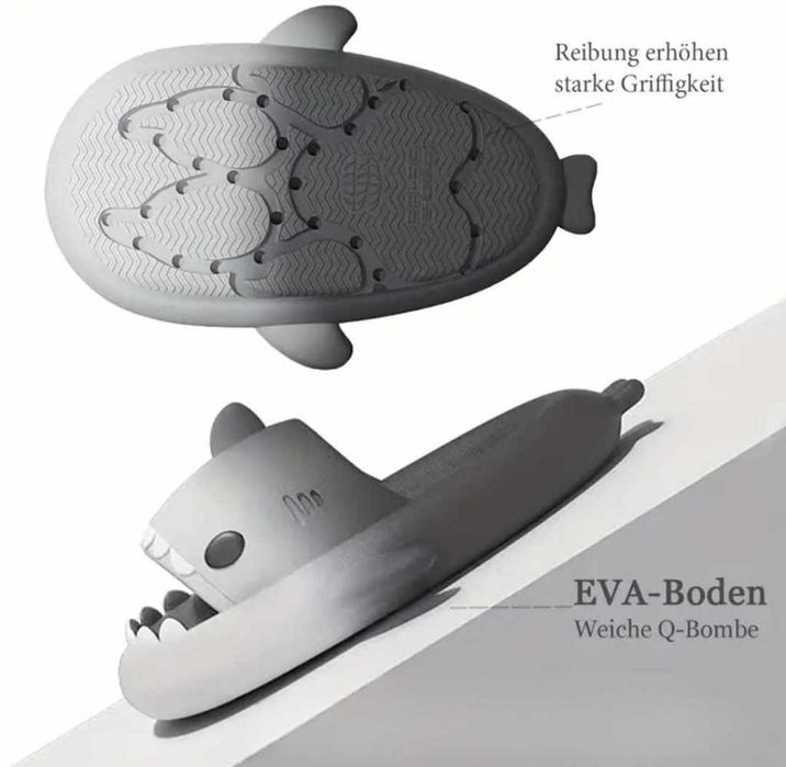 Стилни, удобни и неустоими акула чехли