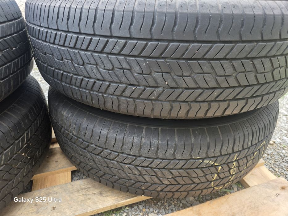 Лети джанти 16ки 5х114.3 Mitsubishi + летни гуми 215/70/16 Yokohama