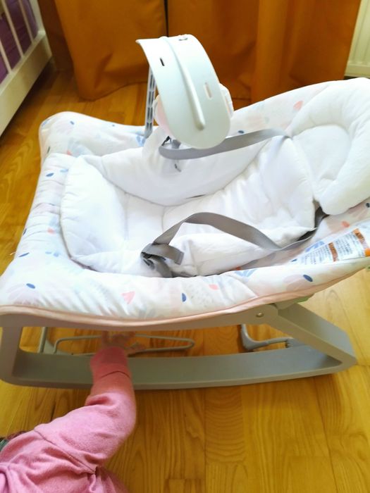 Ingenuity - Leagan si Balansoar Pink Cozy 3 in 1