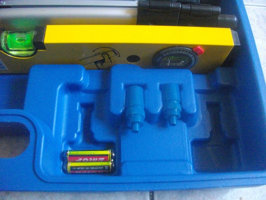 Обхват 650м нов немски лазерен нивелир Комплект Статив/Трипод Powerfix