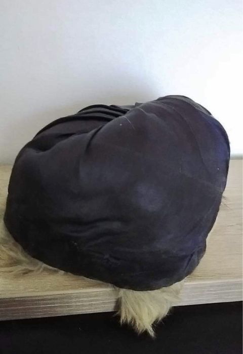 Căciulă vulpe-damă-vintage