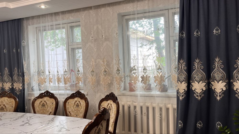 Пррдам комплект штор с тюлью