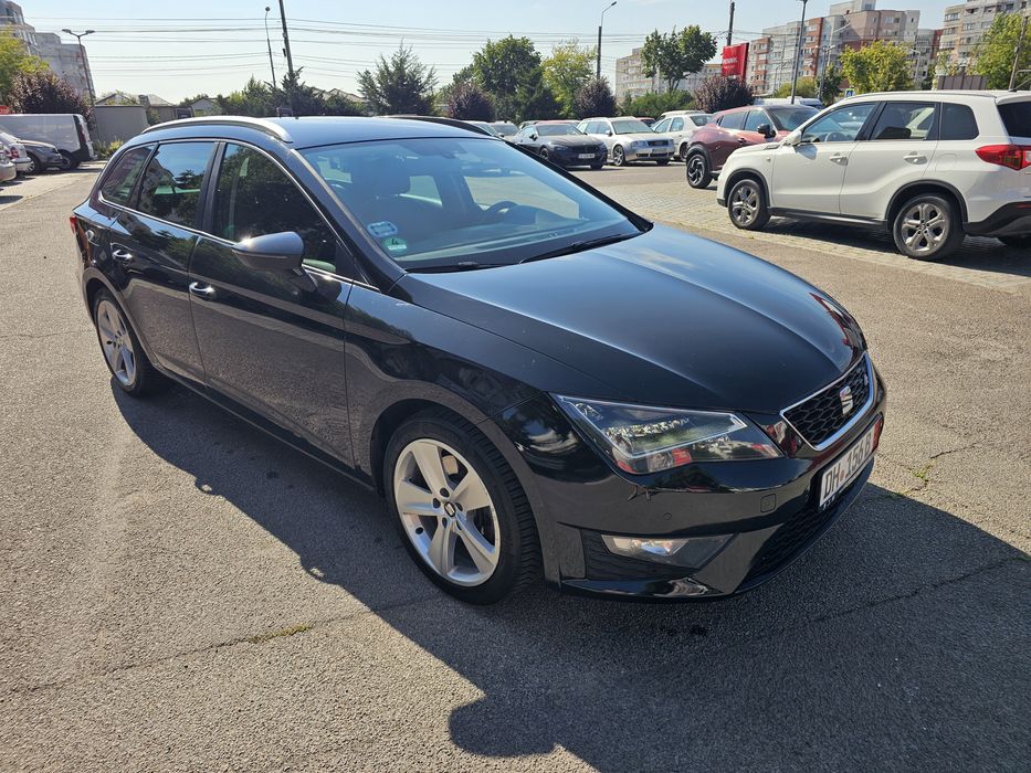 Seat Leon Pachet FR 2014 Euro 6 Automat 184 Cp Fuul Led Distronic Front Navi Jante