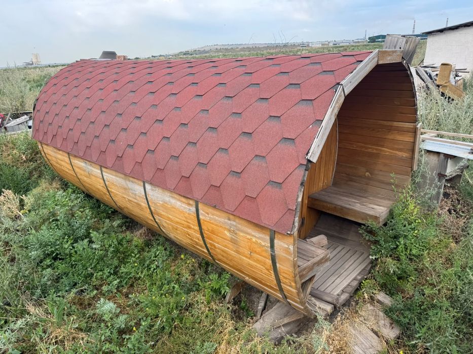Продам, деревяную баню-бочку
