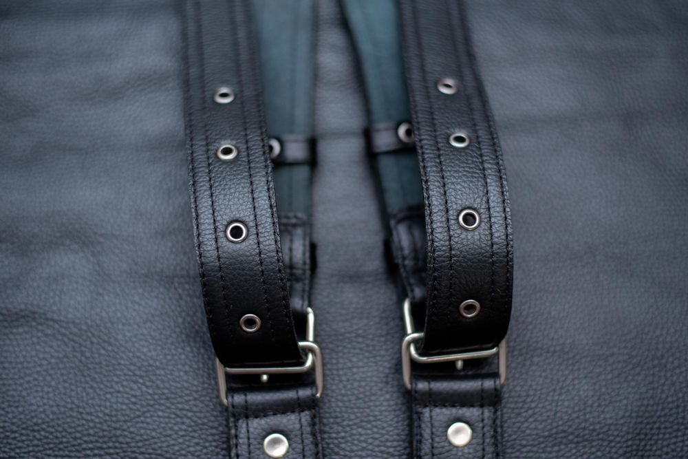 Hamul foto din piele – handmade