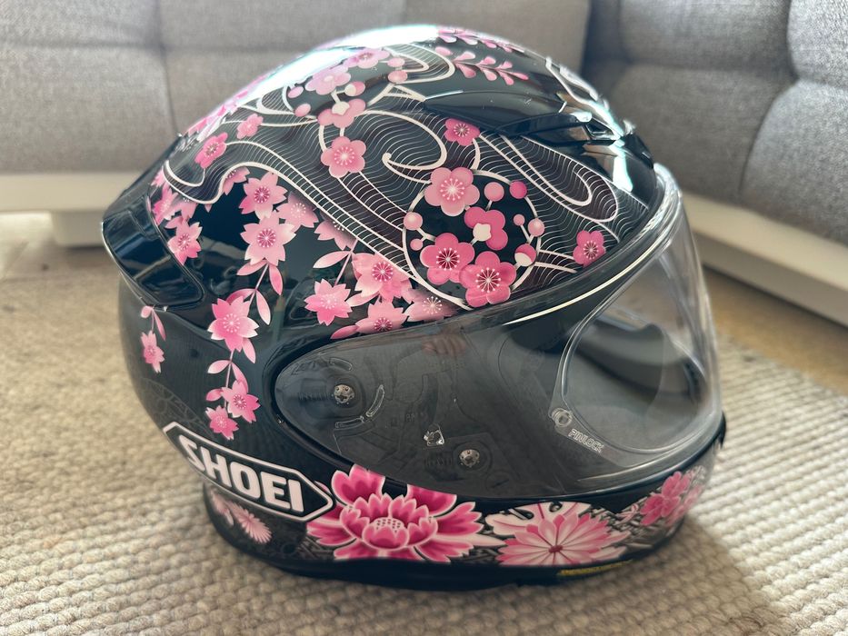 Shoei NXR Harmonic TC-10 black /pink мото каска дамска