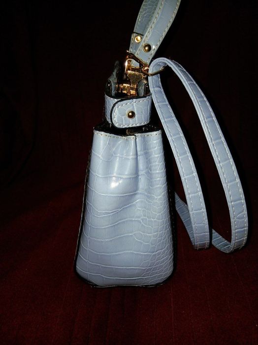 Из США, женская сумка с тиснением под крокодиловую кожу