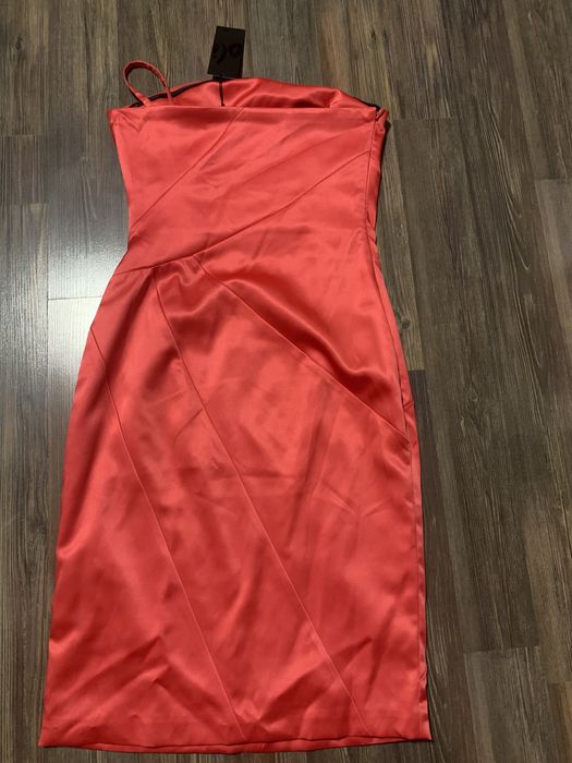 Rochie de seara portocalie