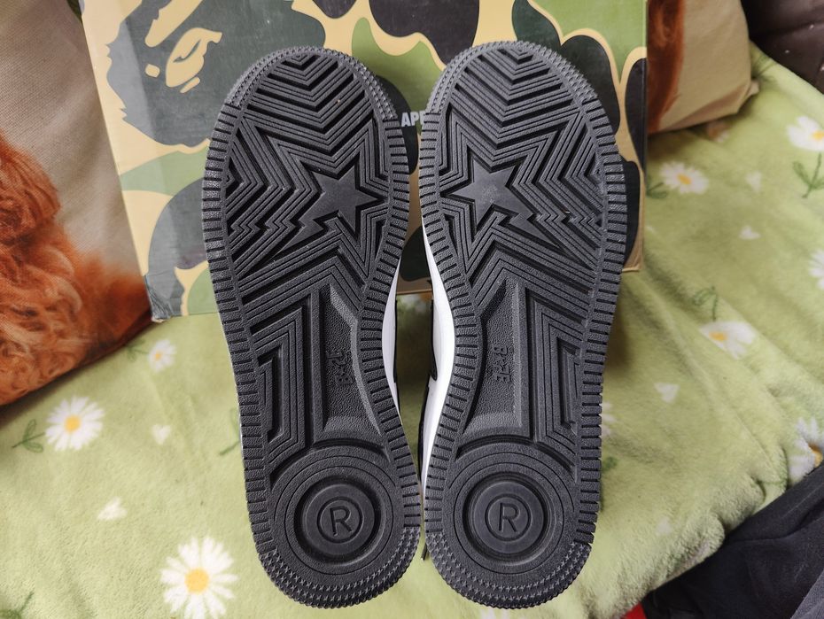 Мъжки обувки a Bathing Ape Bape Sta Low черни