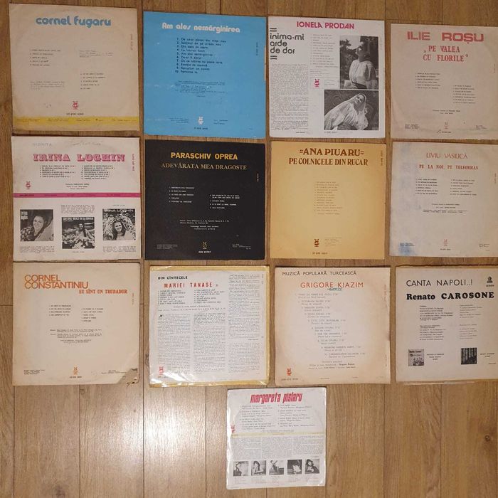Discuri vinil cu muzica si teatru