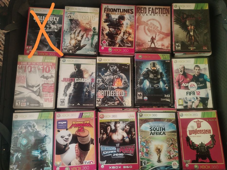 Xbox 360 дисклари