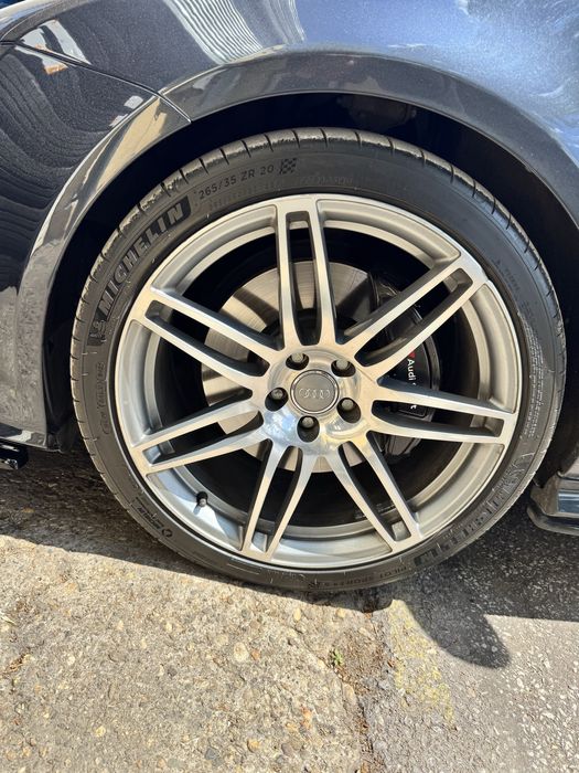 Джанти ОЕМ 9jx20 et37 audi s7 с гуми Michelin 265/35/20 на два сезона