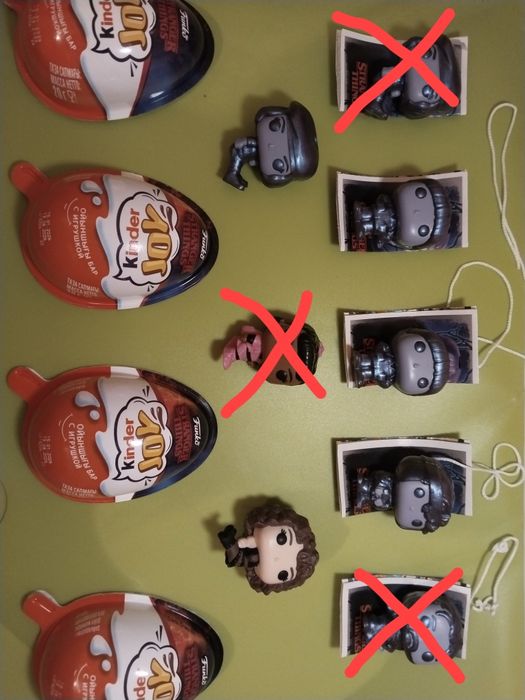 фигурки Киндер осд