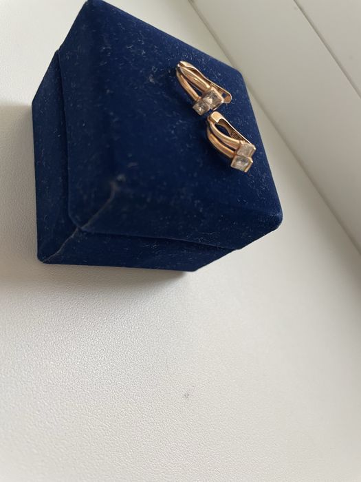 Золотые серьги 585 проба