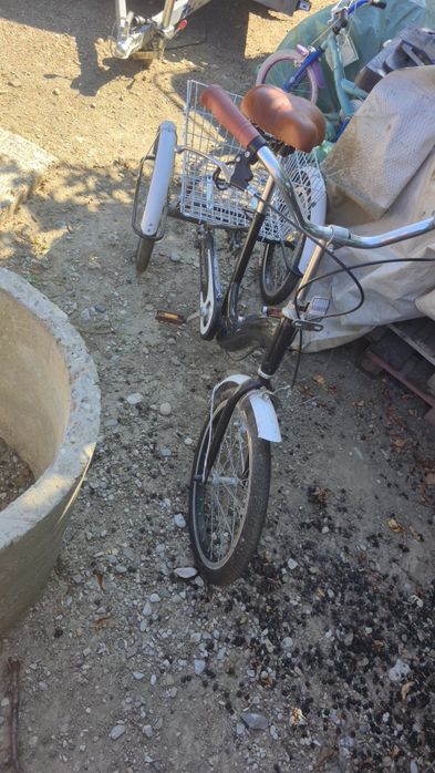 Tricicletă adulți cu coș