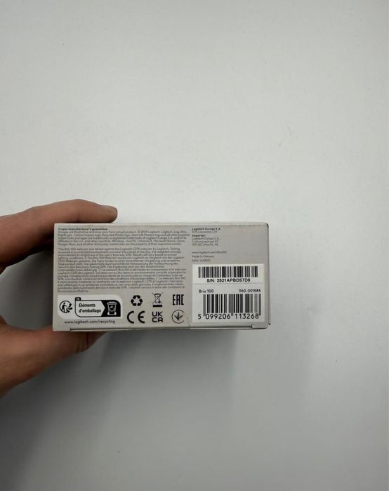Logitech webcam brio 100