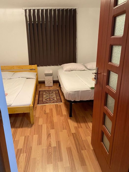 Cabana cu ciubar și piscina