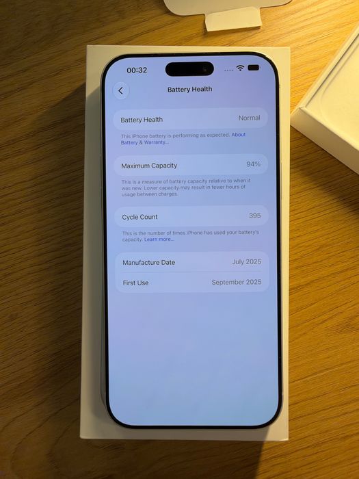 Iphone 17 pro max 256 silver