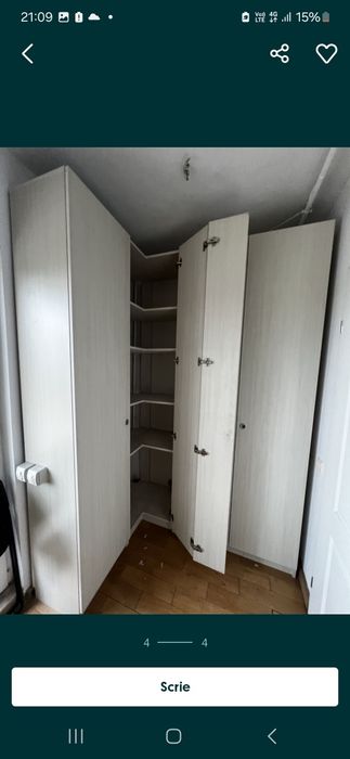 URGENT Dulap de colt ieftin