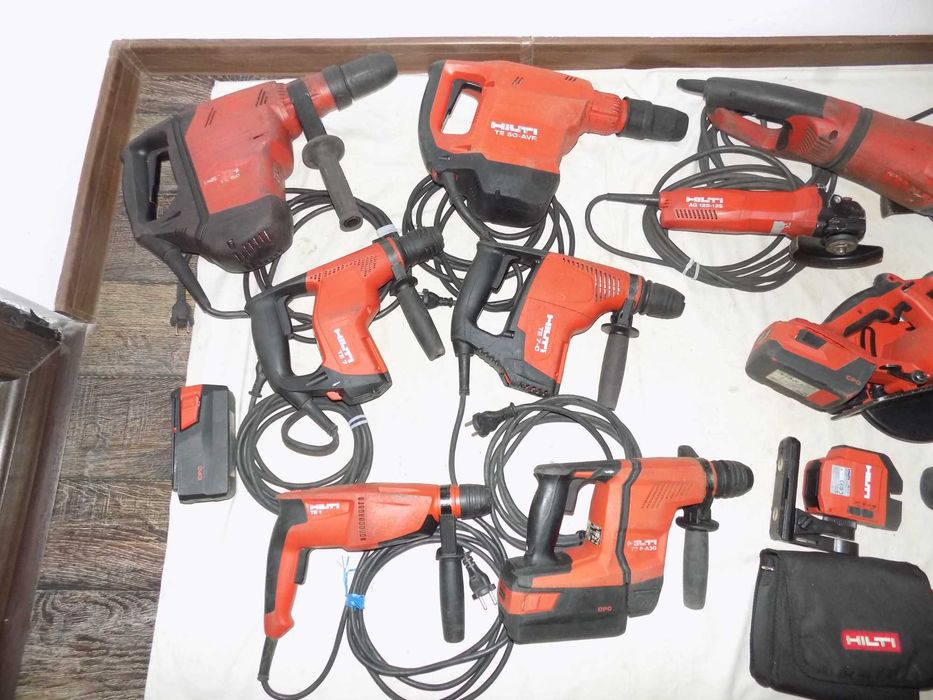 Scule Hilti  prfect functionale  Te 60 , Te 50 , TE 7 , laser PM -2 LG