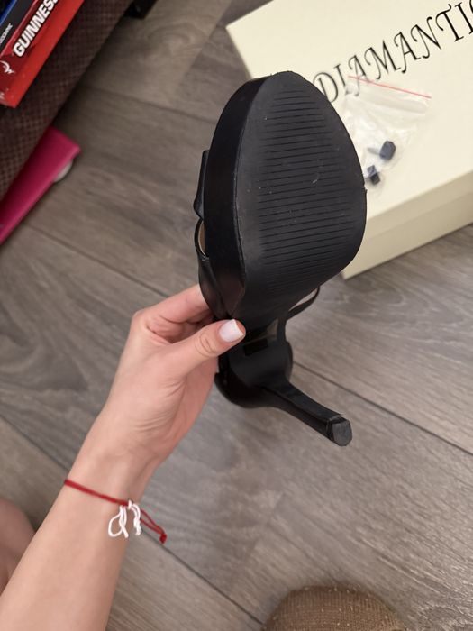 Дамски високи токчета 36н с платформа