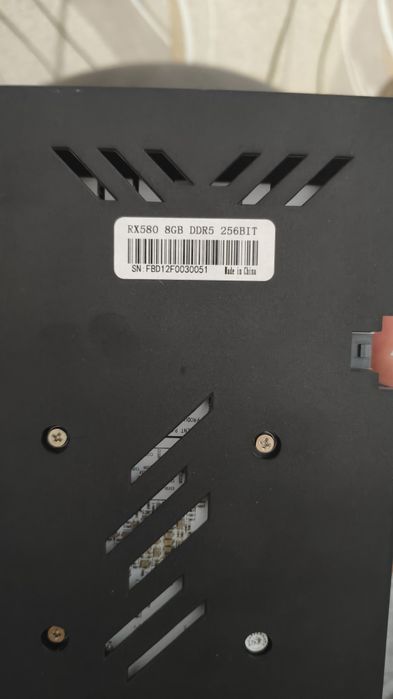 Видеокарта rx580 8GB DDR5