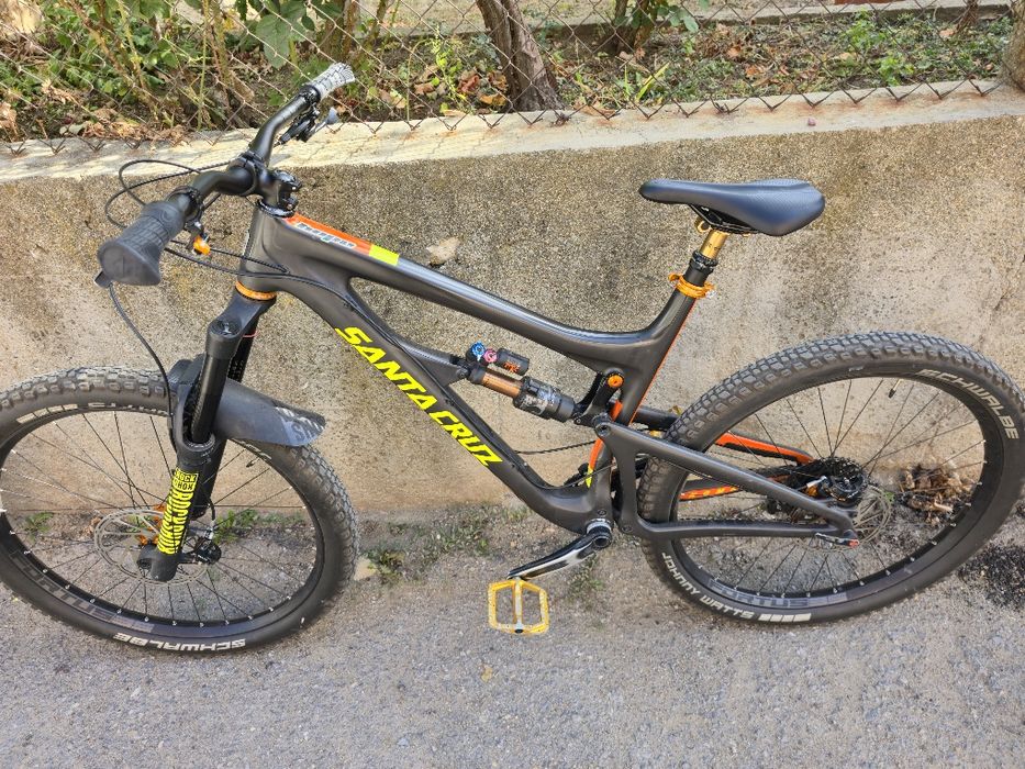 Santa cruz Nomad cc 27.5 XL рамка Full Carbon 1x11GX Rockshox Yari,  fox DPX2 4-бутални Sram
