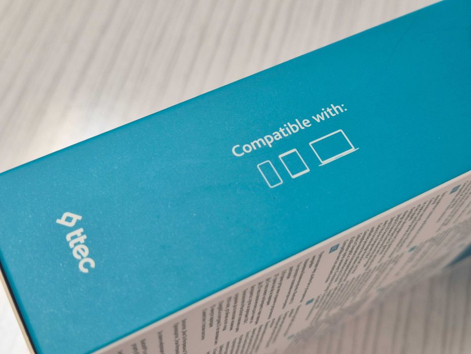 Безжични Слушалки ttec 2KM145B, TWS, Бели блутут Bluetooth slushalki