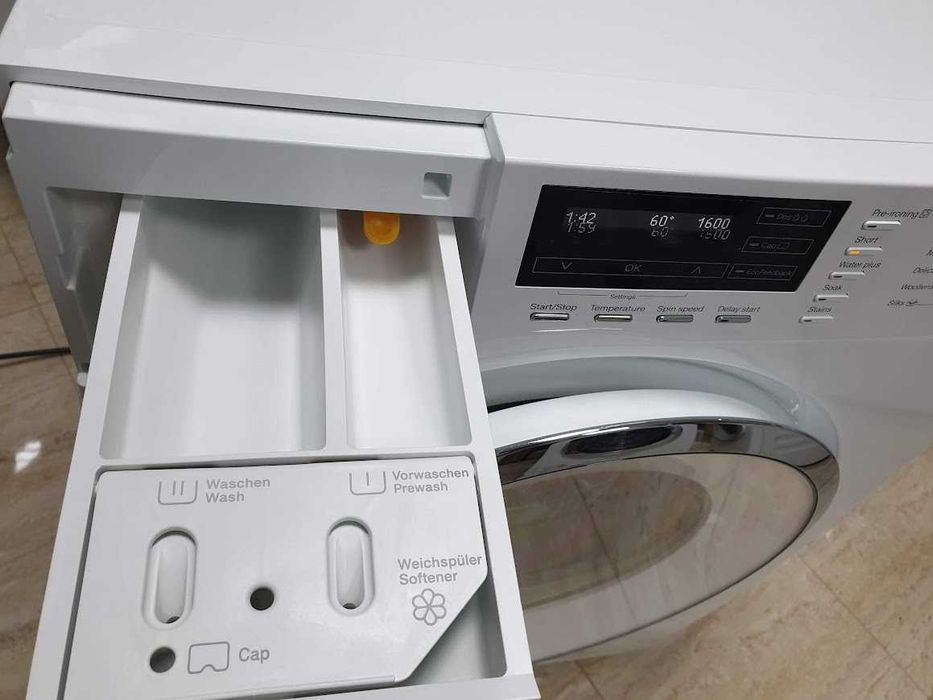 UK Miele W1 TwinDos Пералня Миеле 12м Гаранция