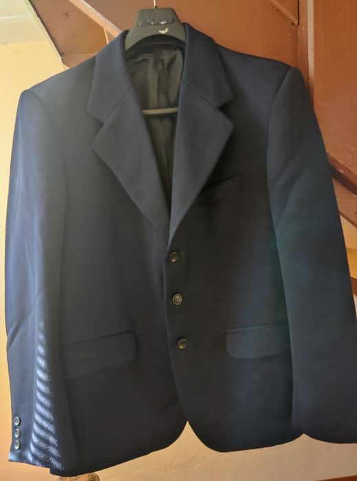 Вълнен габардин сако