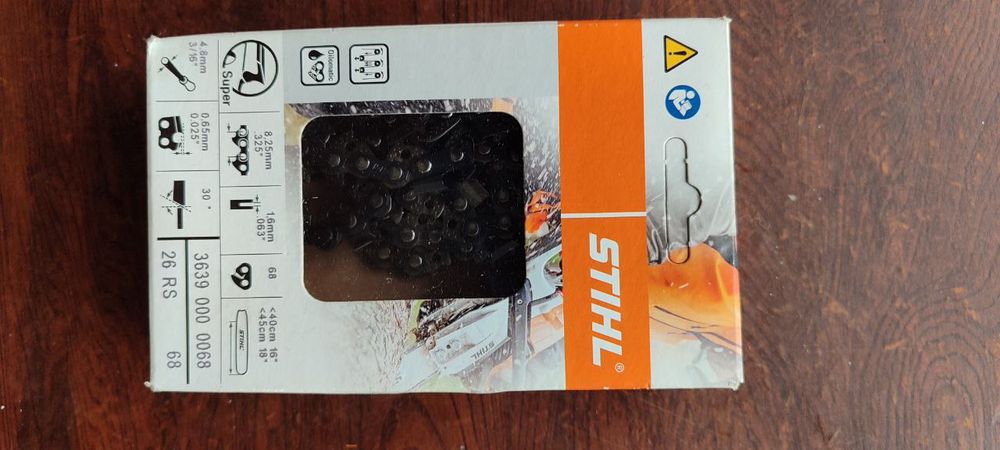 Бензопила занжири, Оригинал. 34 тишли