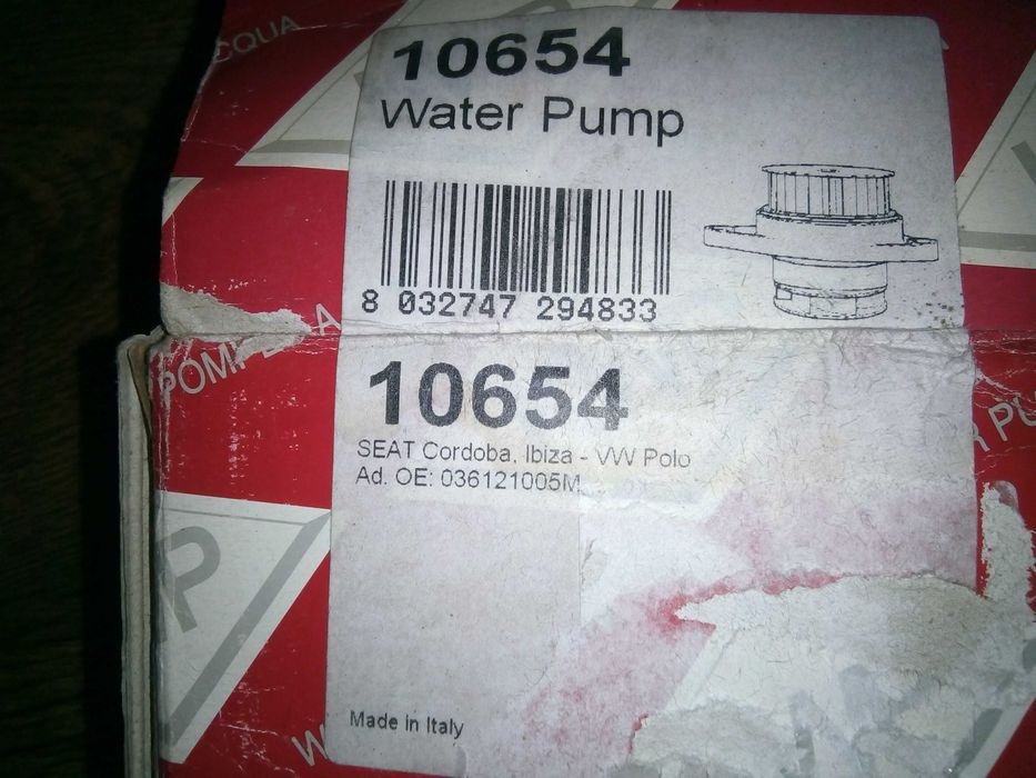 Pompa apa VW Polo / Seat Cordoba, Ibiza