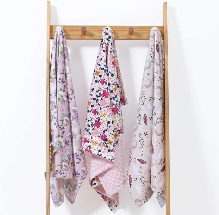 Patura moale,pufoasa pentru patut bebelusi,copii, 100x75cm