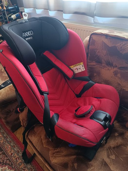 Scaun auto copii Axkid Minikid 2.0 - Rosu, 0-25 kg