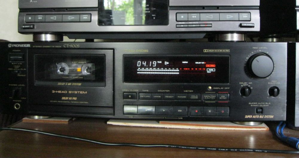 PIONEER stereo cassette Deck CT - 900S
