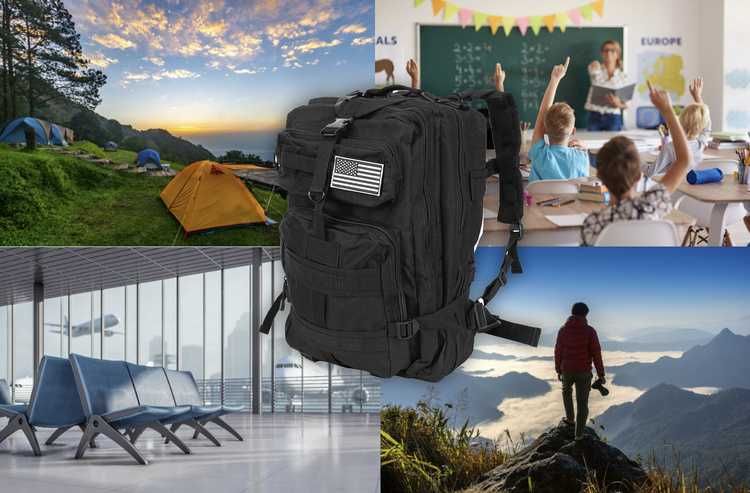 Туристическа раница - два размера / Военна раница / Тактическа раница