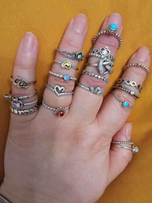 Inele Pandora argint, modele variate