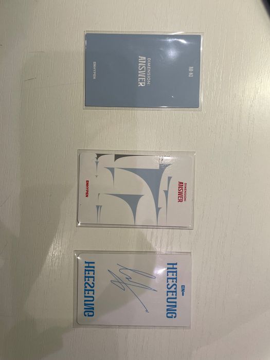 Карты Enhypen Оригинал